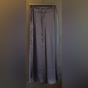 ONA Navy Blue, Waist Tie, Baggy Pants